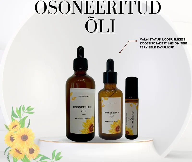 Ozonized sunflover oil